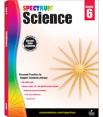 Book cover for Spectrum Science, Grade 6