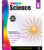 Book cover for Spectrum Science, Grade 8