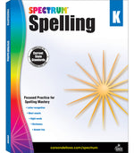 Book cover for Spectrum Spelling, Grade K