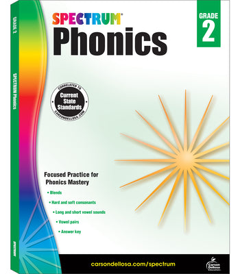Book cover for Spectrum Phonics, Grade 2