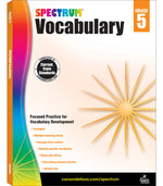 Book cover for Spectrum Vocabulary, Grade 5