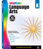 Book cover for Spectrum Language Arts, Grade K