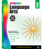 Book cover for Spectrum Language Arts, Grade 2