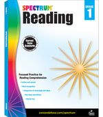 Book cover for Spectrum Reading Workbook, Grade 1