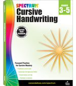Book cover for Spectrum Cursive Handwriting, Grades 3 - 5