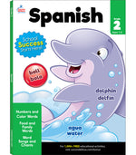 Book cover for Spanish Workbook, Grade 2