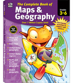 Book cover for The Complete Book of Maps & Geography, Grades 3 - 6