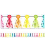 Book cover for Hello Sunshine Tassel Straight Bulletin Board Borders