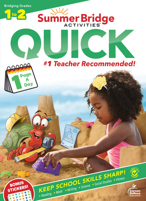 Book cover for Summer Bridge Activities(r) Quick, Grades 1 - 2