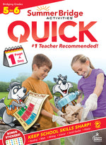 Book cover for Summer Bridge Activities(r) Quick, Grades 5 - 6