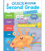 Book cover for Quick Skills Second Grade Workbook