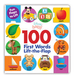 Book cover for Disney Baby: 100 First Words Lifttheflap