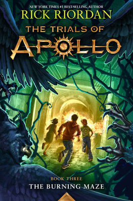 Book cover for Burning Maze, The-Trials of Apollo, the Book Three