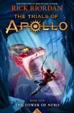 Book cover for The Tower of Nero-Trials of Apollo, the Book Five