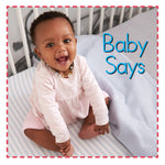 Book cover for Baby Says