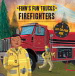 Book cover for Firefighters: A Lift-The-Page Truck Book