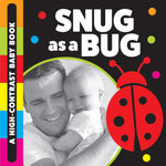 Book cover for Snug as a Bug: A High-Contrast Baby Book