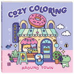 Book cover for Art Maker Cozy Coloring Around Town