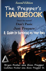 Book cover for Prepper's Handbook - Second Edition: A Guide to Surviving on Your Own