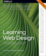 Book cover for Learning Web Design: A Beginner's Guide to Html, Css, Javascript, and Web Graphics