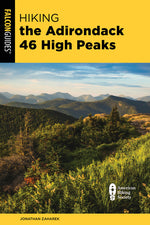 Book cover for Hiking the Adirondack 46 High Peaks