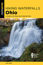 Book cover for Hiking Waterfalls Ohio: A Guide to the State's Best Waterfall Hikes
