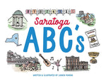 Book cover for Saratoga ABCs: The Alphabet Book of Saratoga Springs, NY