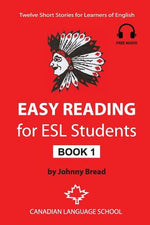 Book cover for Easy Reading for ESL Students - Book 1: Twelve Short Stories for Learners of English