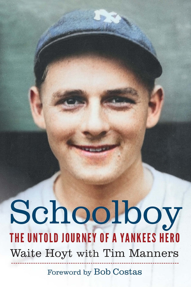 Book cover for Schoolboy: The Untold Journey of a Yankees Hero
