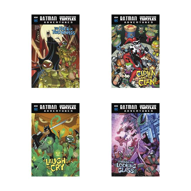 Book cover for Batman/Teenage Mutant Ninja Turtles Adventures