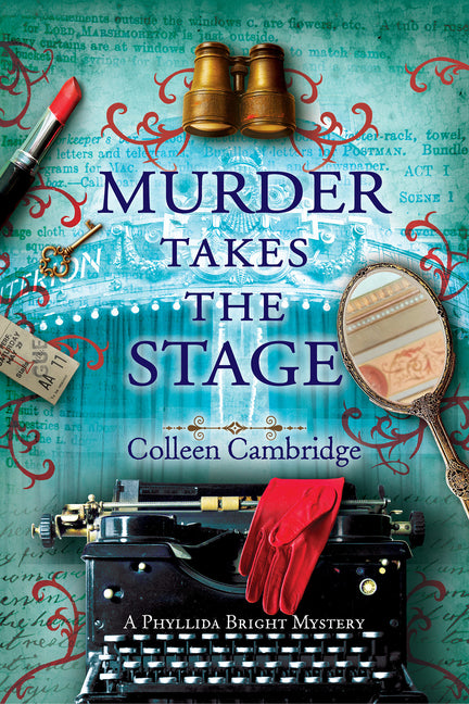 Book cover for Murder Takes the Stage