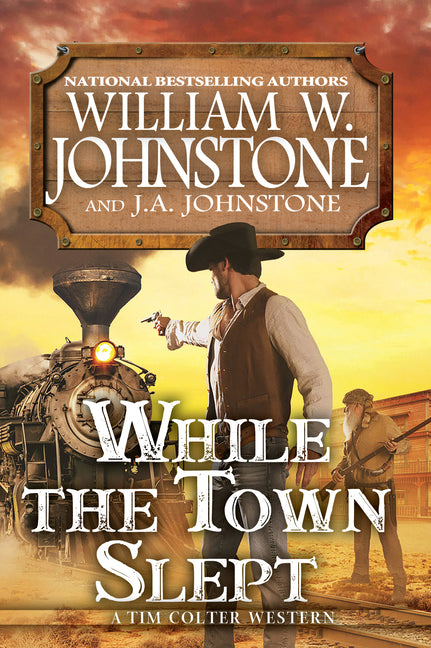 Book cover for While the Town Slept