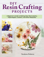 Book cover for DIY Resin Crafting Projects: A Beginner's Guide to Making Clear Resin Jewelry, Paperweights, Coasters, and Other Keepsakes