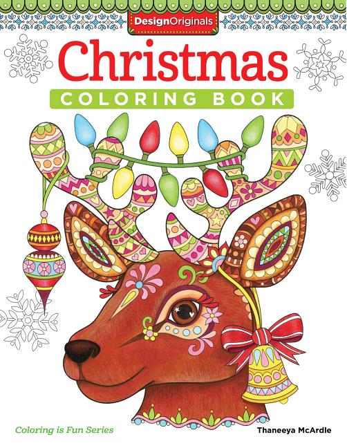Book cover for Christmas Coloring Book