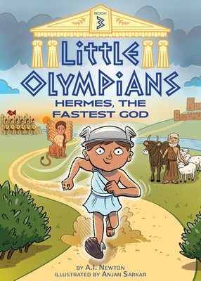 Book cover for Little Olympians 3: Hermes, the Fastest God