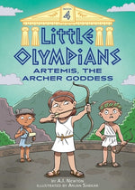 Book cover for Little Olympians 4: Artemis, the Archer Goddess