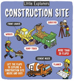 Book cover for Little Explorers: Construction Site