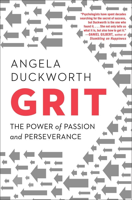 Book cover for Grit: The Power of Passion and Perseverance