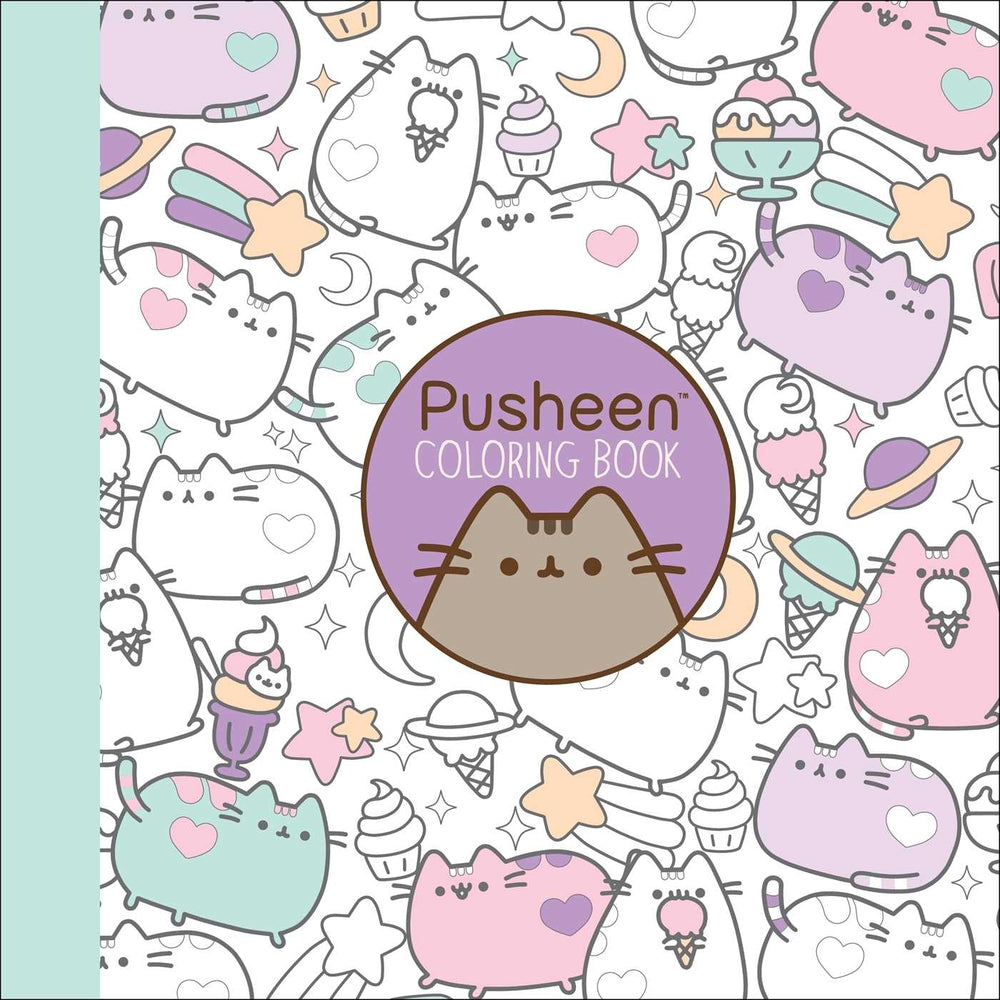 Book cover for Pusheen Coloring Book