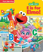Book cover for Sesame Street: E Is for Elmo! First Look and Find