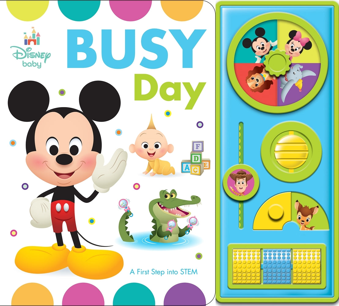 Book cover for Disney Baby: Busy Day