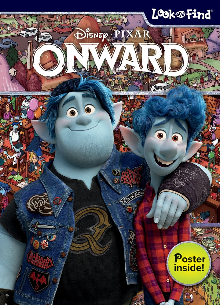 Book cover for Disney Pixar Onward: Look and Find: Look and Find