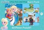 Book cover for Disney Frozen: Little First Look and Find Book & Puzzle