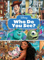 Book cover for Disney: Who Do You See? Look and Find