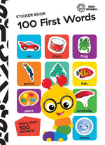 Book cover for Baby Einstein: 100 First Words Sticker Book