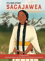 Book cover for It's Her Story Sacajawea a Graphic Novel