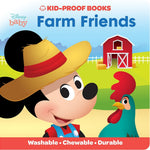 Book cover for Disney Baby: Farm Friends Kid-Proof Books