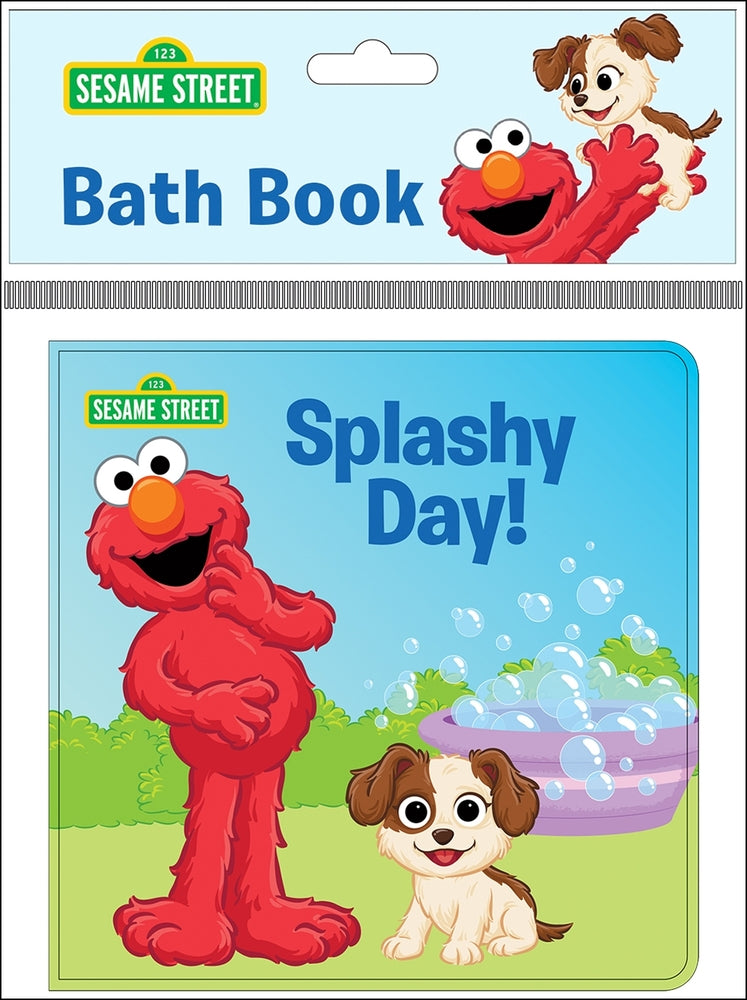 Book cover for Sesame Street: Elmo's Splashy Day! Bath Book