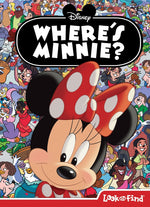Book cover for Disney: Where's Minnie? a Look and Find Book