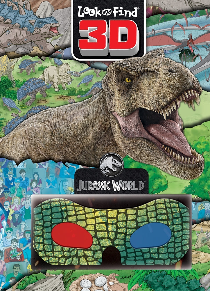 Book cover for Jurassic World: Look and Find 3D